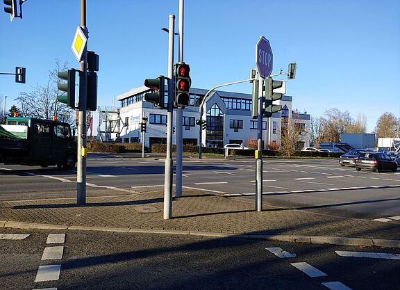 Komplizierte Ampelsituation
