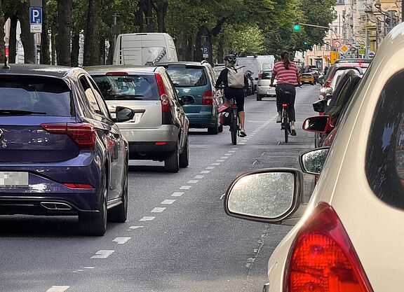 Oppenhoffallee: Heutige Situation