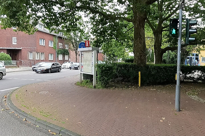 Diese Ampel gilt nur für den Fußverkehr