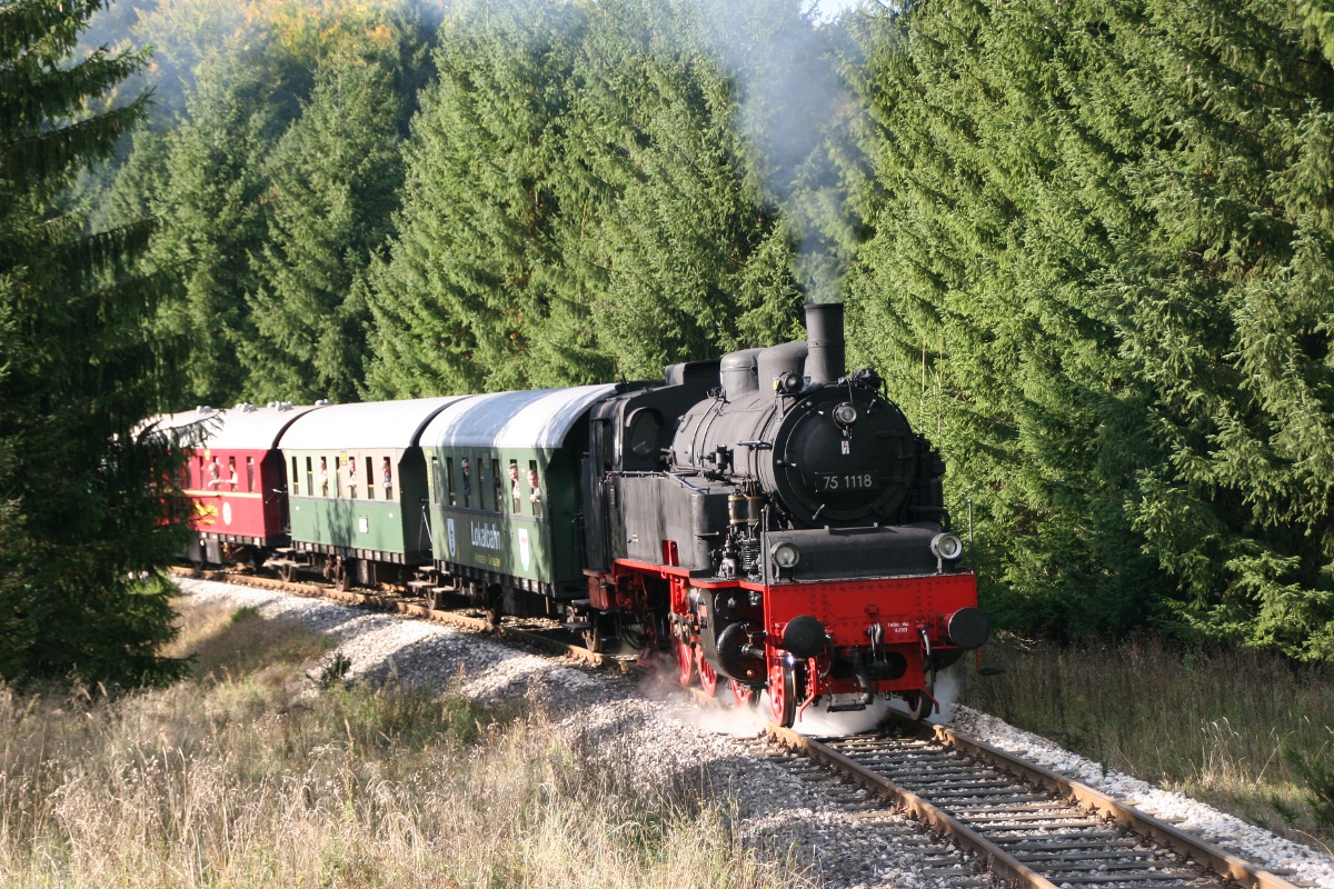 Albtäler Radweg Historische Eisenbahn