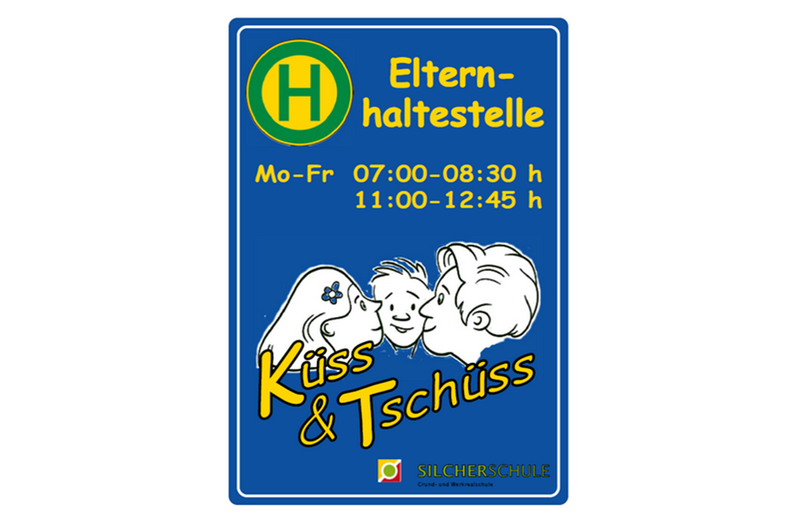 Plakat Küss & Tschüss