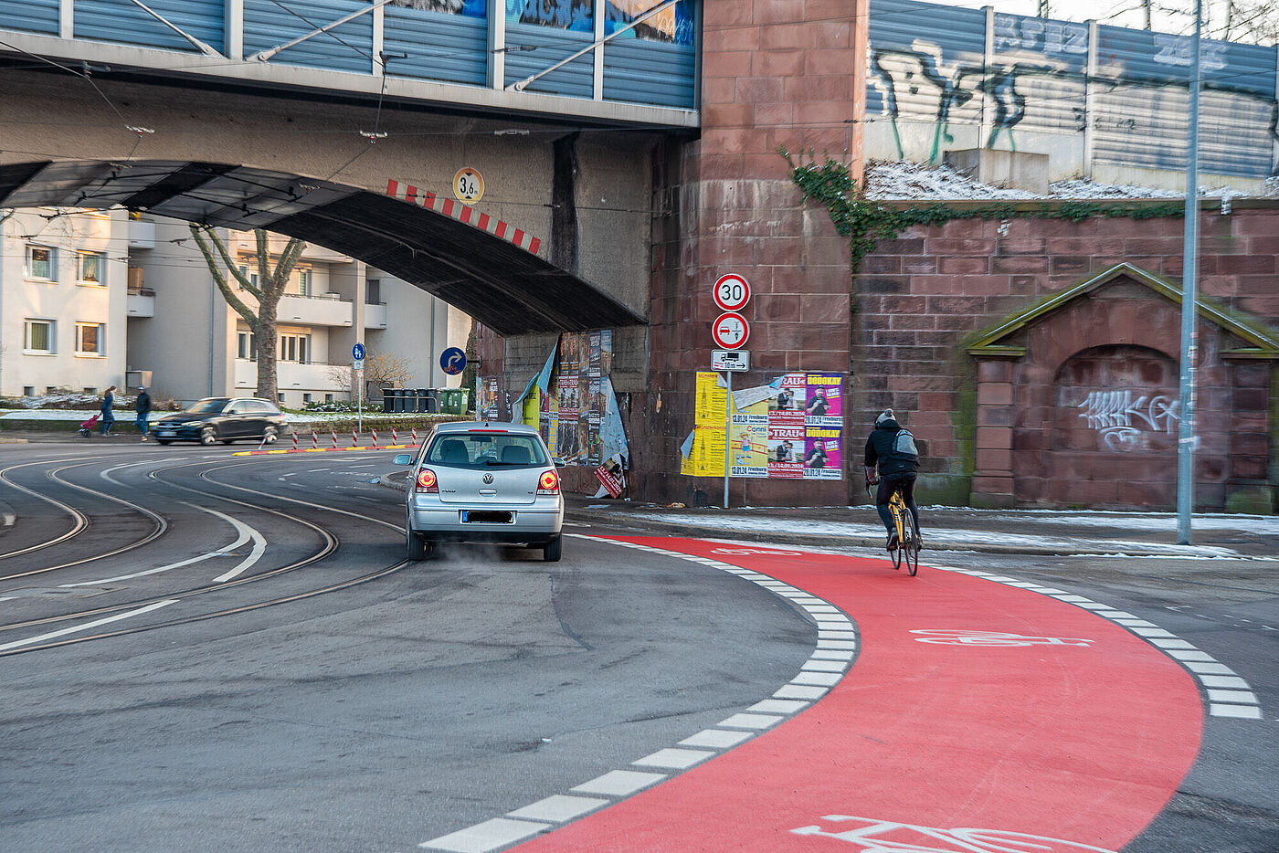 Umgestaltung der Zähringer Str./Habsburgerstr. Freiburg