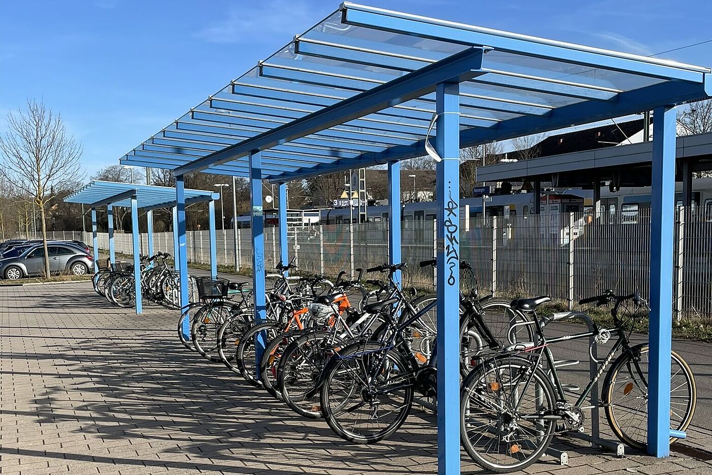 Fahrradabstellanlagen Bahnhof Renningen
