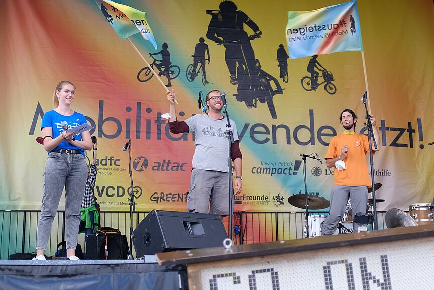 Kundgebung auf der Theresienwiese