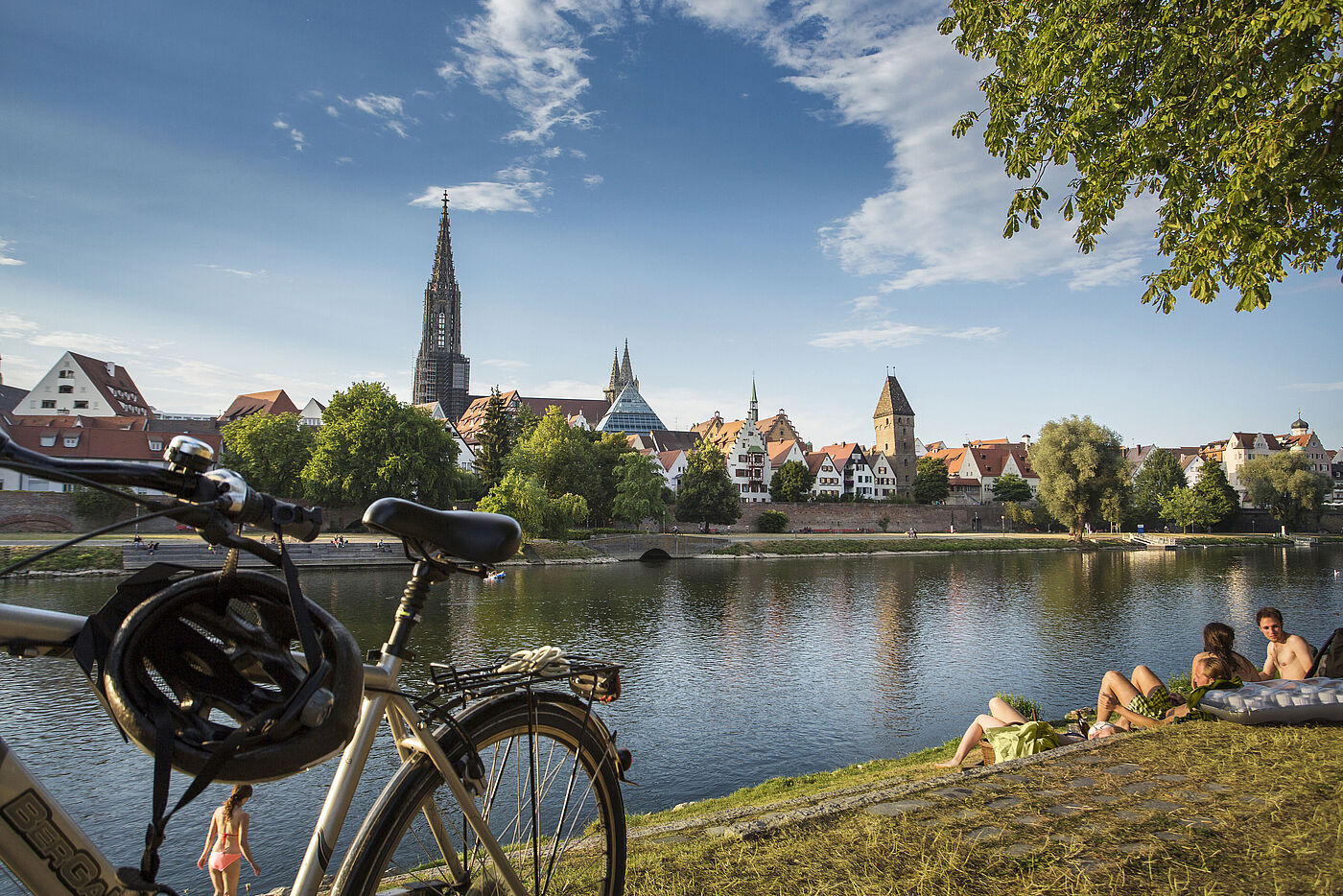 DonauTäler-Radweg_Ulm Donauufer
