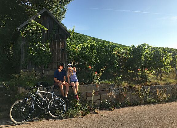 Württemberger Weinradweg Rast