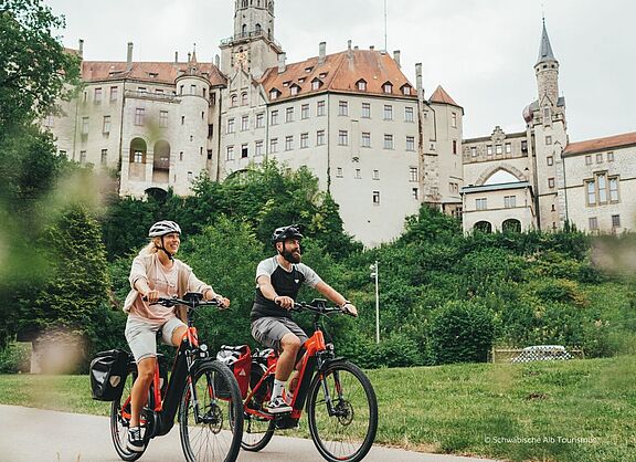 Hohenzollern Radweg - Hohenzollernschloss Sigmaringen 