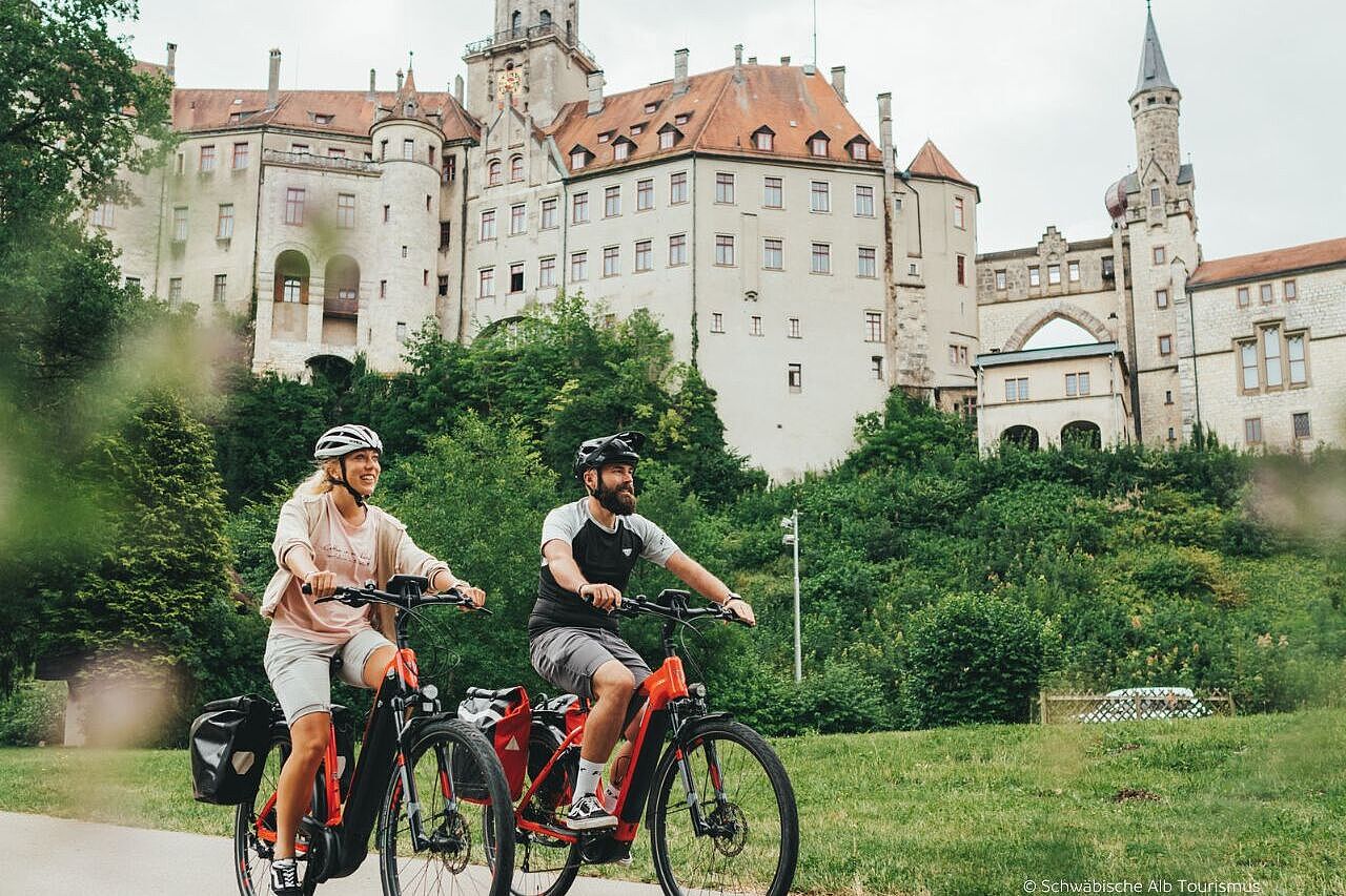 Hohenzollern Radweg - Hohenzollernschloss Sigmaringen 