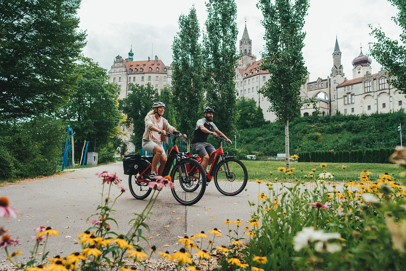 Hohenzollern Radweg - Hohenzollernschloss Sigmaringen 