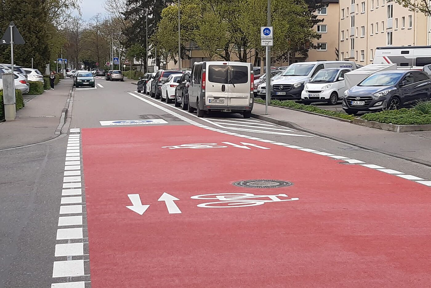 Fahrradstraße Nordstadt Eislingen