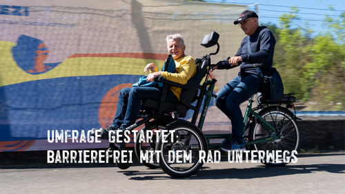 Online-Umfrage zum barrierefreien Radfahren