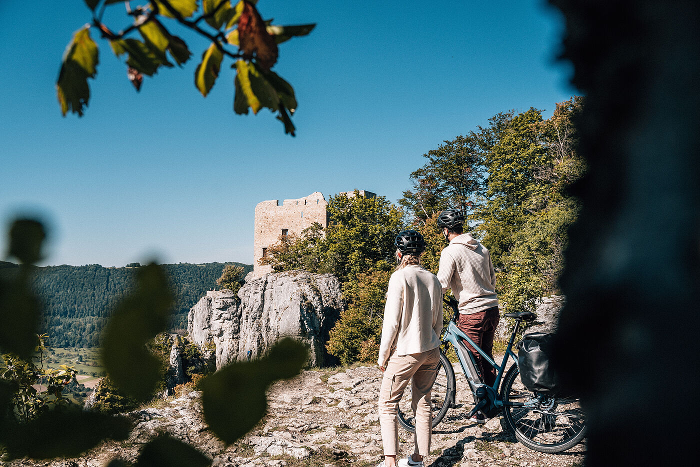  Württemberger Tälerradweg - Burgruine Reußenstein