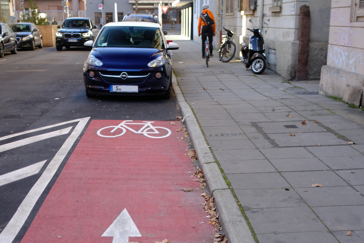 Plötzlich endende Radwege laden nicht zum Radfahren ein