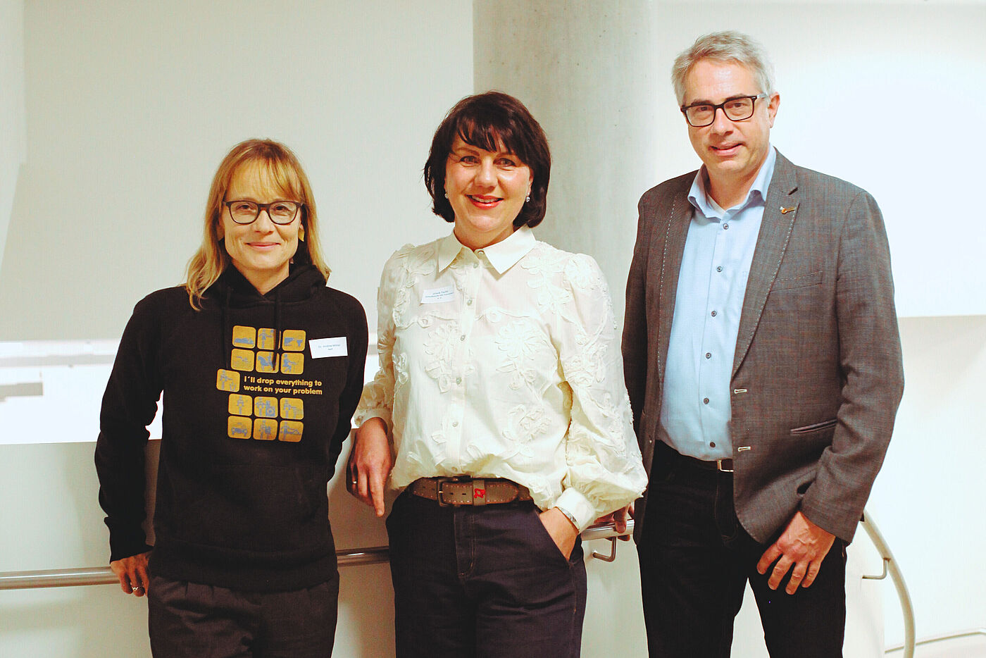 VpA_6 Dr. Andrea Möller (dwif), Ursula Teufel (Schwäbische Alb Tourismus) & Matthias Zimmermann (ADFC BW)