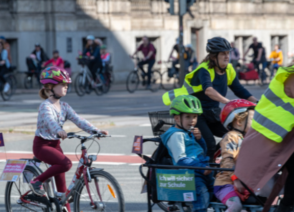 5. Kidical Mass Bremen im September 2023 