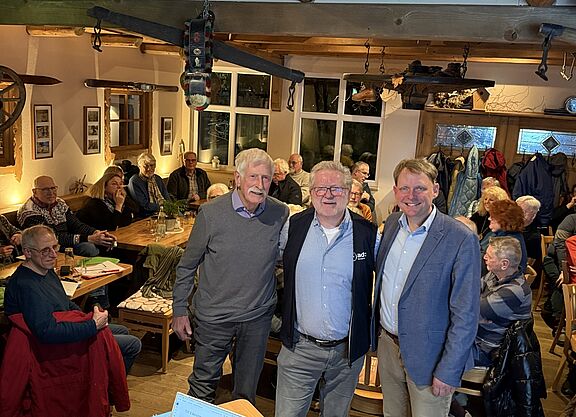 Georg Schäfer, Alfons Eilers und Claus Jacobi Georg Schäfer, Alfons Eilers und Claus Jacobi