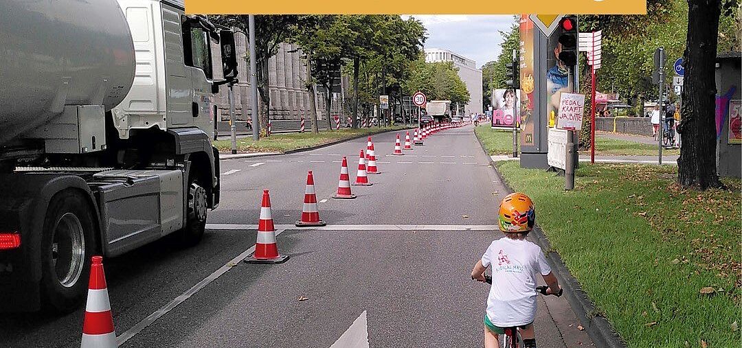 Radwege, für die man nicht mutig sein muss