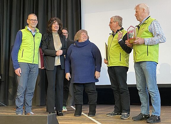 Dritter Platz für „Radeln ohne Alter“