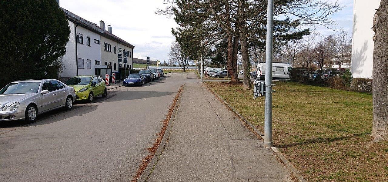 Radverkehrszähler an der Schimmelwiesenstraße