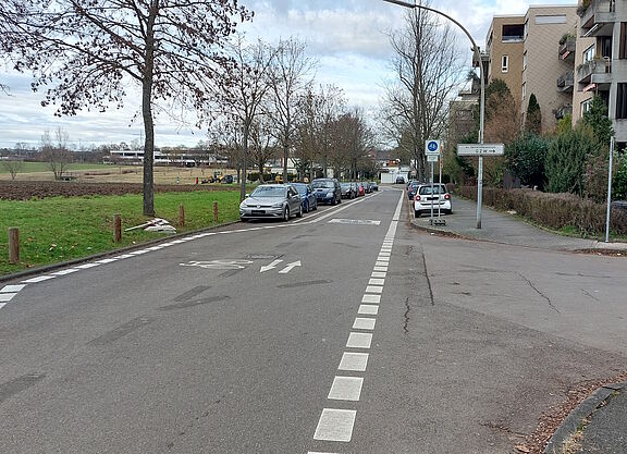 Testfahrradstraße Goldäckerstraße Testfahrradstraße Goldäckerstraße