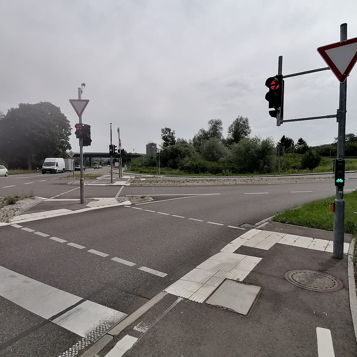 Kamera regelt Verkehrsfluss für Radfahrende