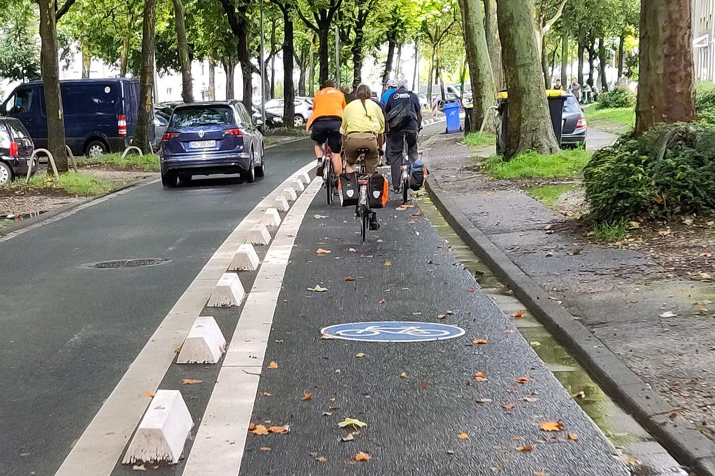 Protected-Bike-Lane: Verbesserung für Fahrradfahrende