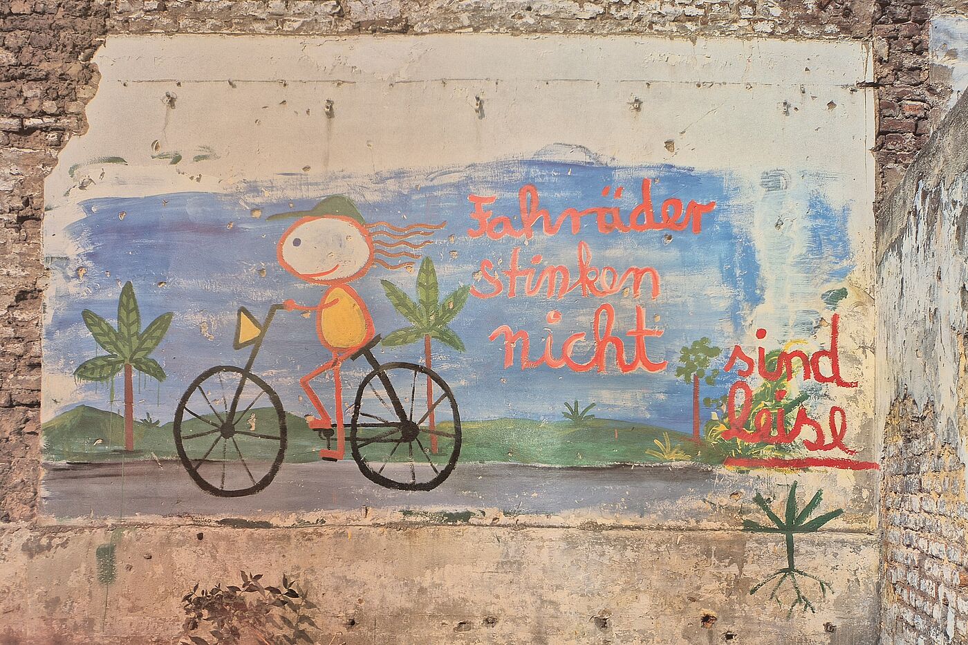 2025-09_Exkursion_Mobilitaet_Dortmund__ADFC_NRW Poster, Fahrräder stinken nicht und sind leise.