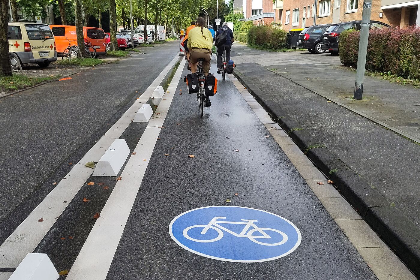 Protected-Bike-Lane: Verbesserung für Fahrradfahrende