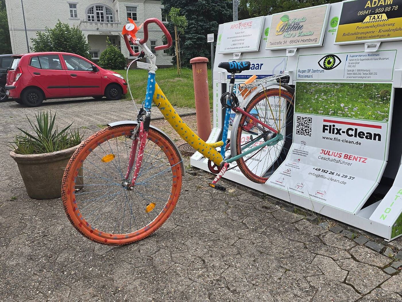 Eyecatcher an der Ladestation