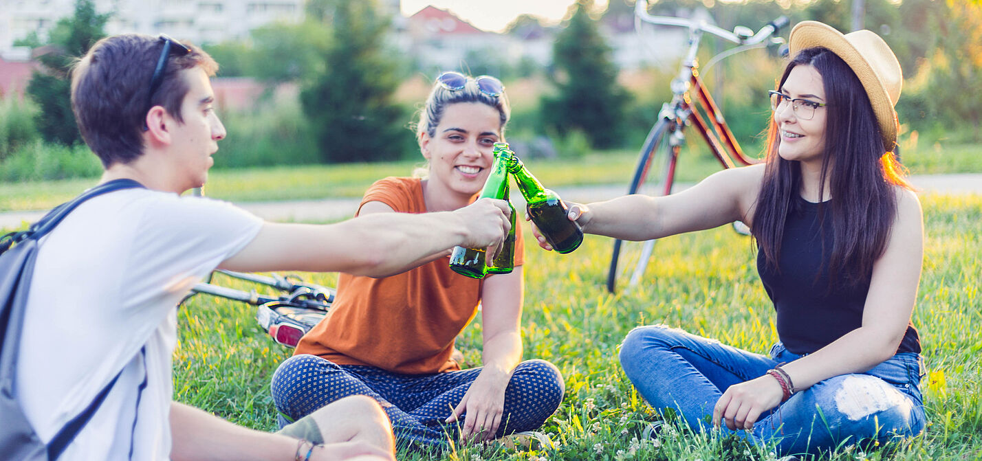 Alkohol und Radfahren