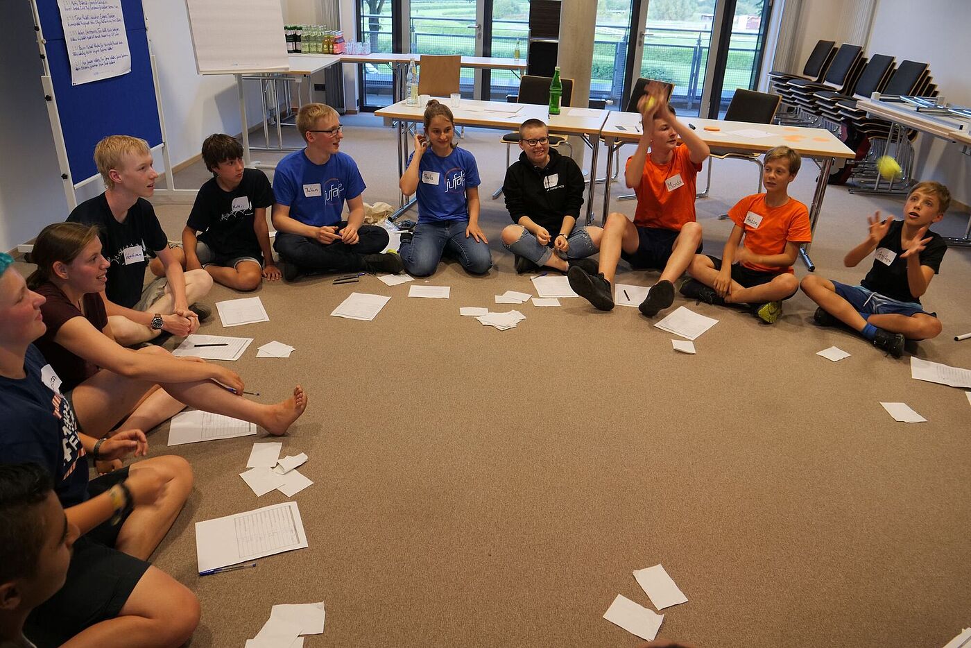 Beim jufafe können fahrradbegeisterte Kinder und Jugendliche Gleichgesinnte treffen, Spaß haben und sich zusammen engagieren. 