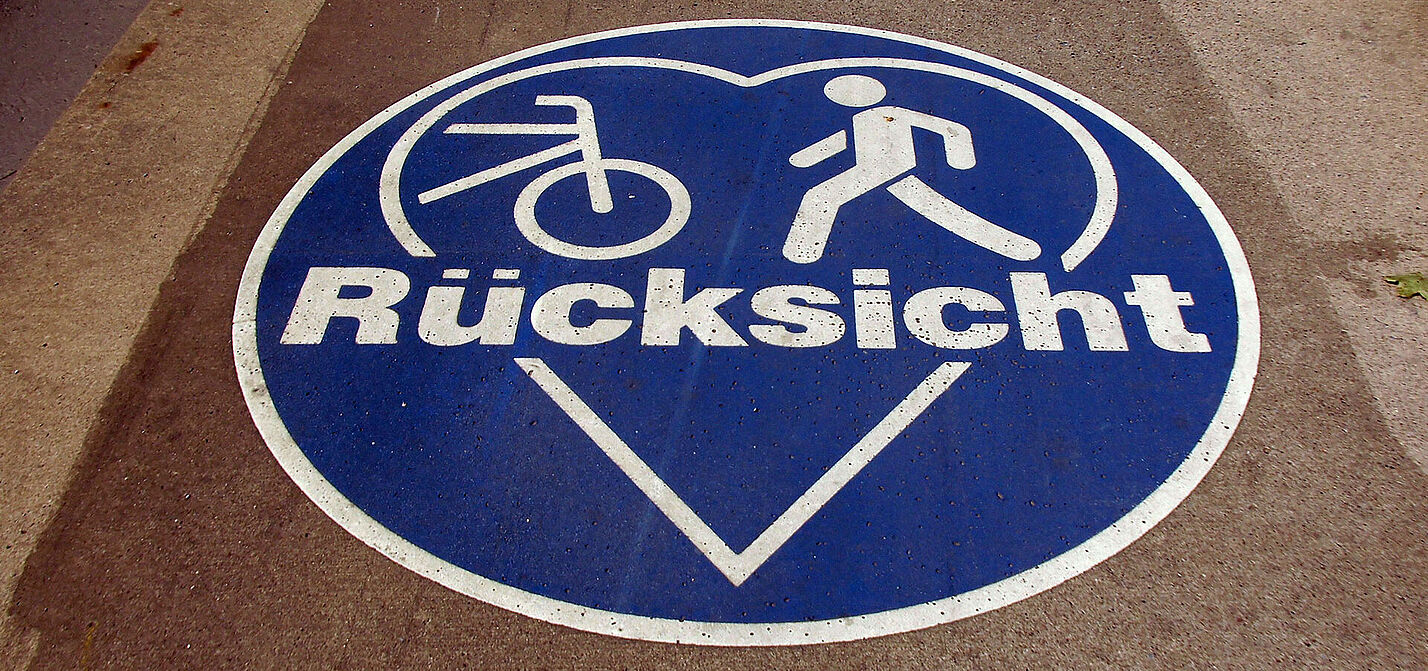  Der Herzmuskel will ständig trainiert werden, z. B. durch Radfahren.