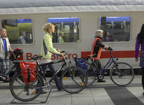 Fahrradmitnahme in der Bahn