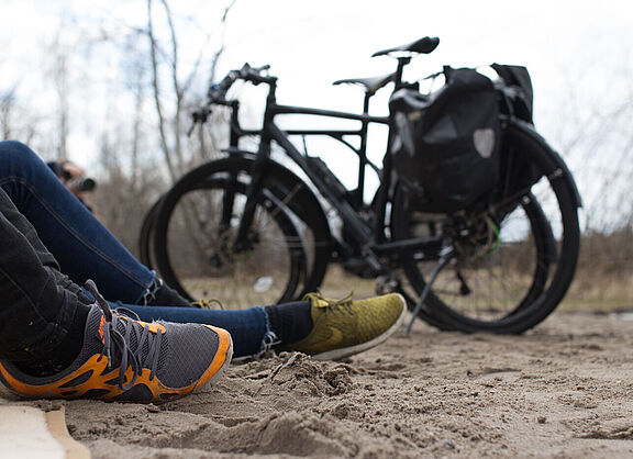 Regelmäßige körperliche Aktivitäten wie Radfahren können Herz-Kreislauf-Störungen vorbeugen 