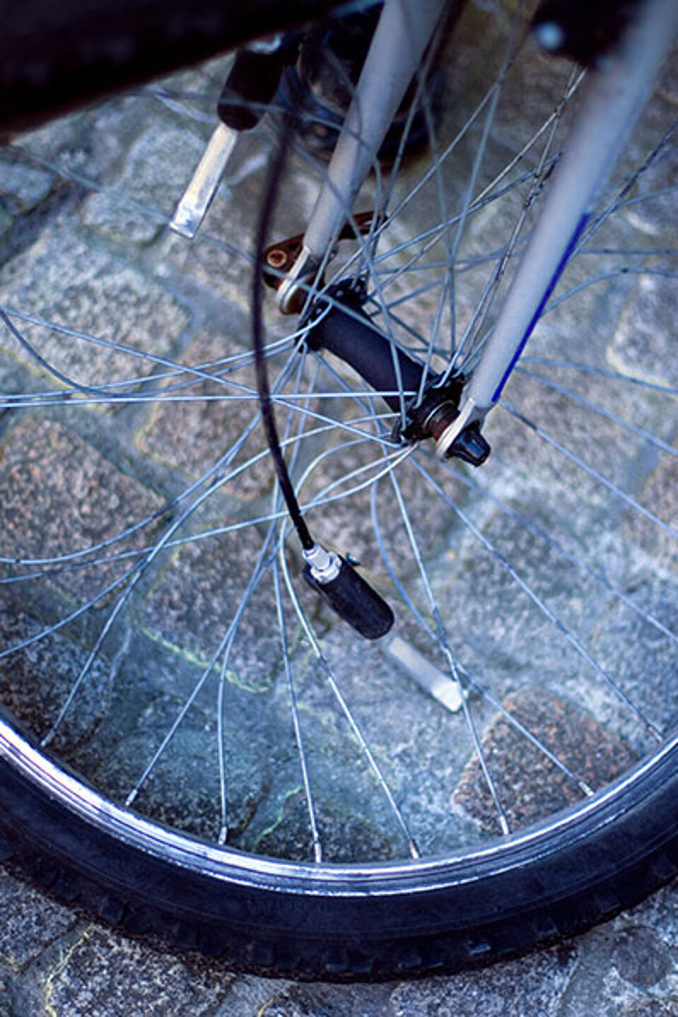 Verbogene Fahrradfelge Verbogene Fahrradfelge