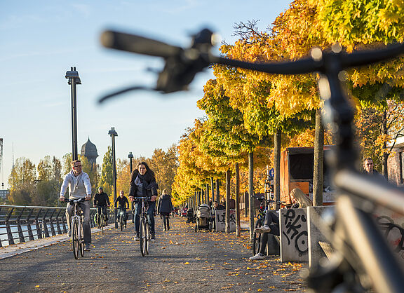 Ab aufs Rad: Der Herbst lockt mit bunten Farben nach draußen.