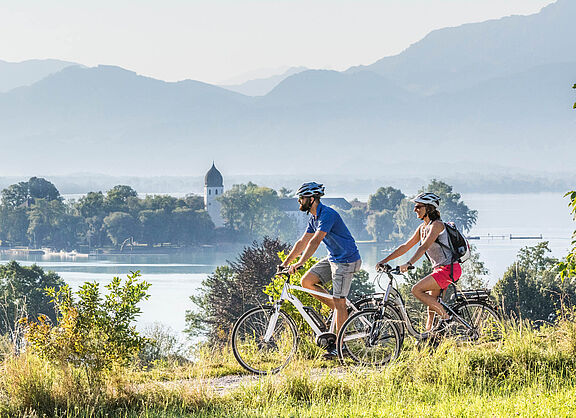 Ausgezeichnet: Die ADFC-RadReiseRegion Chiemsee-Chiemgau. 