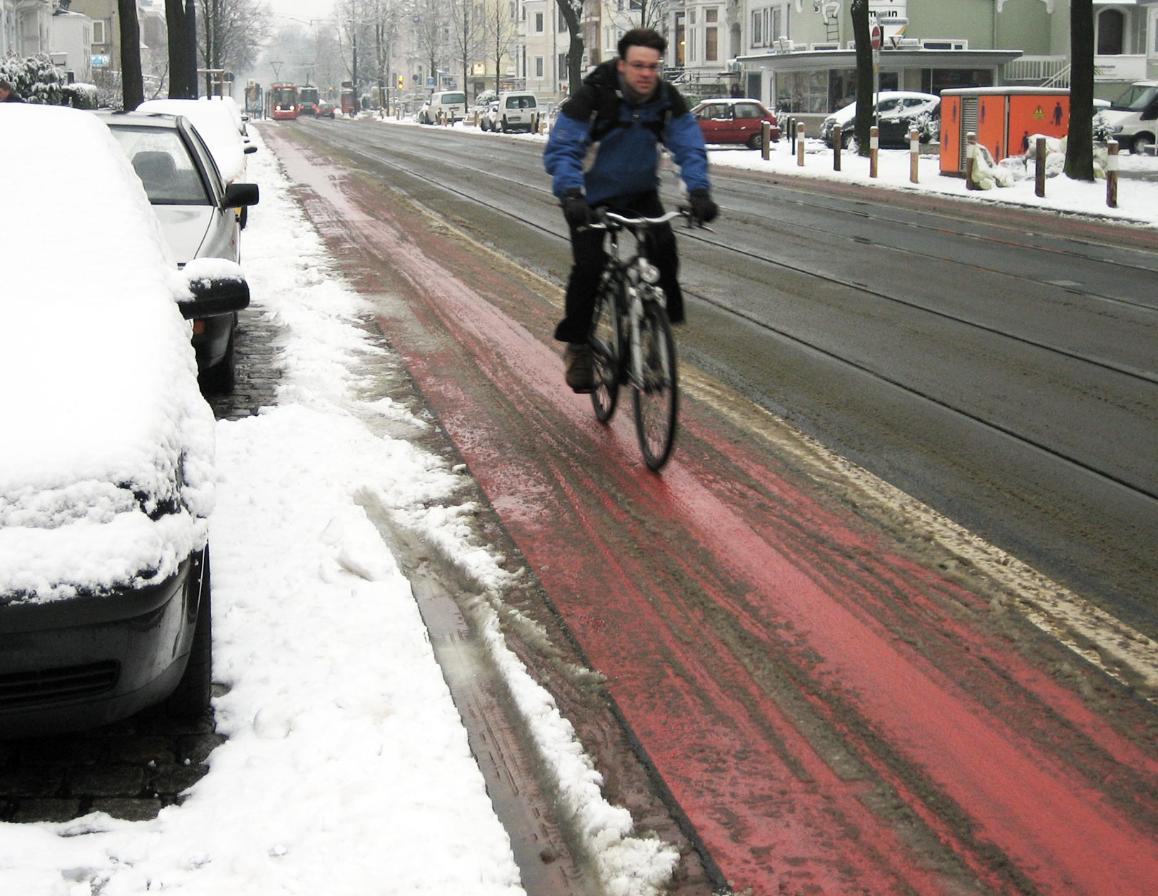 Radfahren im Winter